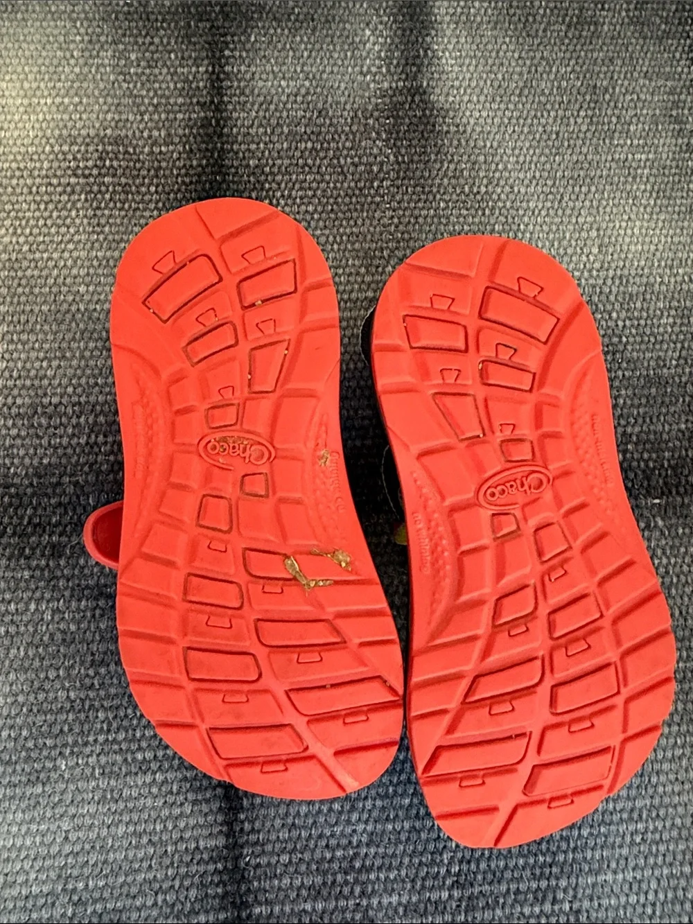 Chaco Kids Black Sandals with Multicolor Patterned Webbing, Little Kids 12